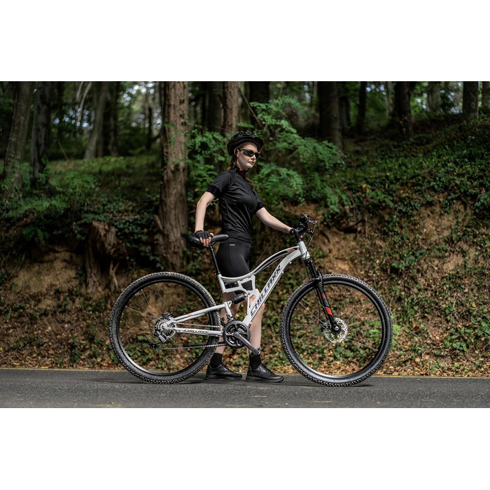 Гірський велосипед Chillaxx Bike Falcon Premium 24/26/27.5/29 дюймів для хлопців, дівчат, жінок і чоловіків, 21 швидкість, дискові гальма, повна амортизація