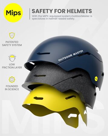 Шлем гірськолижний Outdooraster Skihel Set з маскою та окулярами OTG, блакитний, M