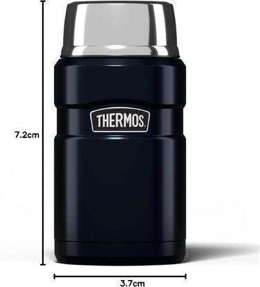 Термос із нержавіючої сталі Isolierbehälter, 710 мл, колір Midnight Blue