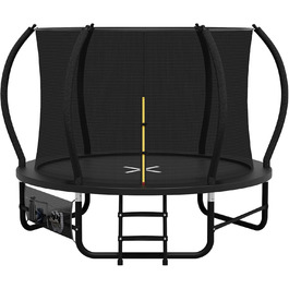 Трамплін Devoko Outdoor Ø228/305/366/427см з посиленими поперечинами, міцний та стійкий, вантажопідйомність до 150кг, з'єднана конструкція, швидка установка, для дітей та дорослих