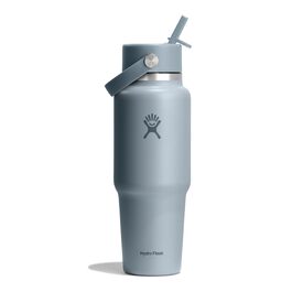 Термос-пляшка Hydro Flask Wide Flex Straw з трубочкою 946 мл, нержавіюча сталь, герметична, Shale Gray