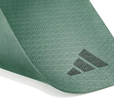 Килимок для йоги Adidas Legend Ivy, 4 мм, 176 x 61 см, протиковзна структурована поверхня, екологічний матеріал