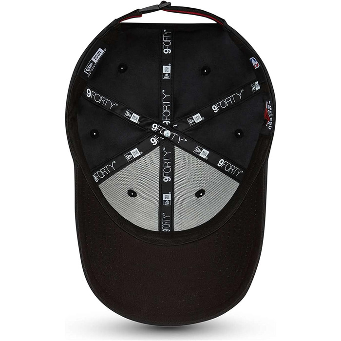 Кепка New Era 9Forty Chicago Bulls чорна, універсальний розмір