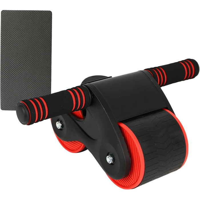 AB Wheel TWSOUL: тренажер для пресу з автоматичним пружинним відскоком та килимком для колін