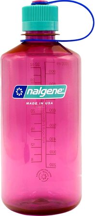 Пляшка для води Nalgene 1 л Electric Magenta, спортивна, пластикова