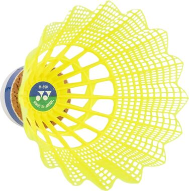 Волан для бадмінтону Yonex Mavis 350 Gelb - міцний, для тренувань та гри