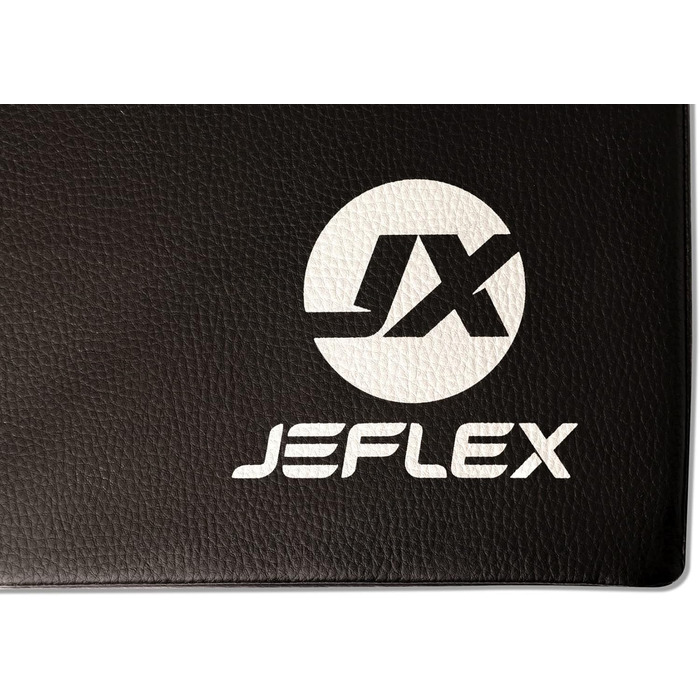 Jeflex м'який гімнастичний мат 100x70x8 см, складаний, для спорту, йоги, дитячої кімнати, зроблено в Німеччині