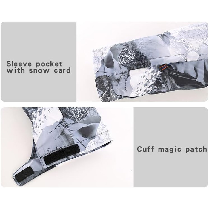 Чоловічий зимовий комбінезон для сноубордингу та катання на лижах. Водонепроникний, вітронепроникний, ізольований. Розмір M, колір блакитний