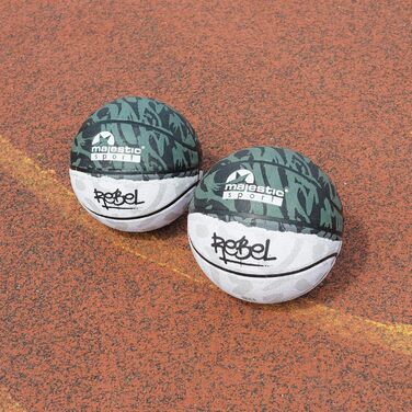 Баскетбольні м'ячі Majestic Sport #4 #5 #6 #7 для дітей, підлітків та дорослих, Outdoor/Indoor, Rebel 5