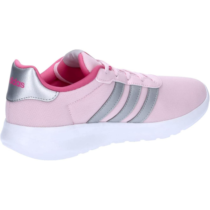 Дитячі кросівки Adidas Lite Racer 3.0 - унісекс, розмір 36 2/3 EU, колір: рожевий, сріблястий