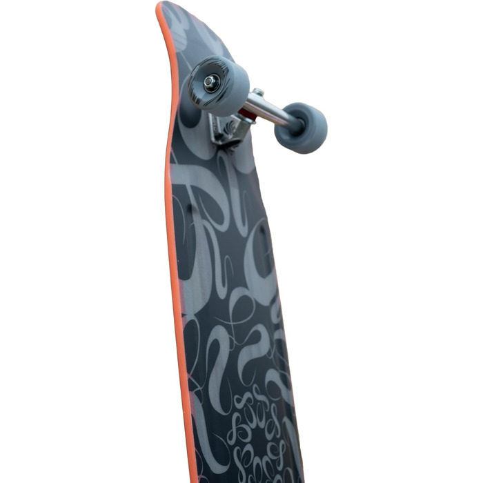 Лонгборд Otter V2 Flow 46″ Flex 2, чорний, танцювальний
