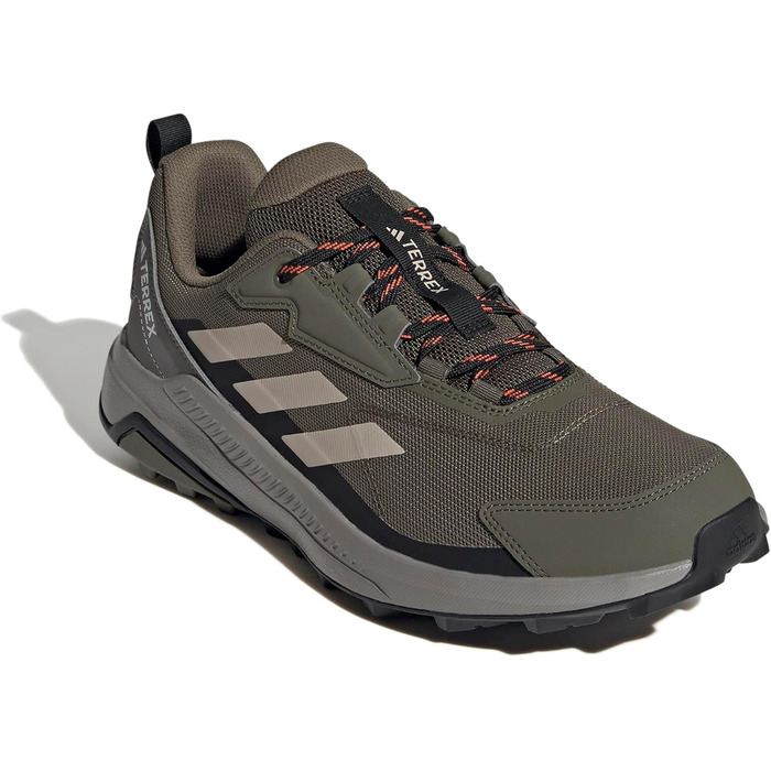 Чоловічі тапочки adidas Cloudfoam GO Lounger, 42 2/3 EU, Olive Strata Wonder Beige Core Black