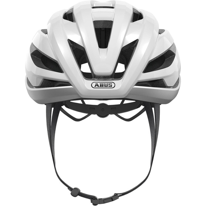 ABUS StormChaser шолом для шосе на велосипеді - Легкий та комфортний шолом для професійного велоспорту, білий (59-61 см)
