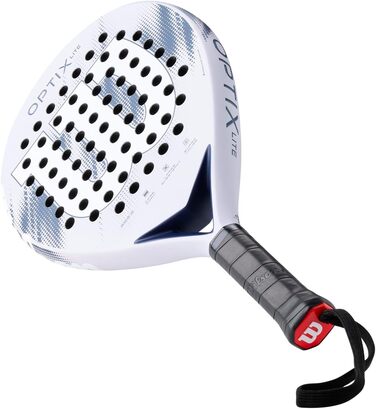 Ракетка для падел Wilson Optix V2 Lite (фіолетова) - легка, для початківців, з скловолокном, 50x29.9x7 см