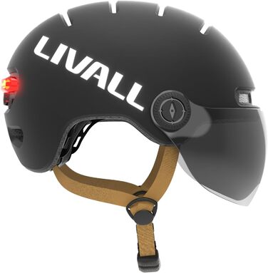 Розумний велосипедний шолом LIVALL L23 з LED-підсвіткою, знімним козирком, сертифікатами NTA8776 і CPSC, функцією виявлення падіння, для електровелосипедів, самокатів, скейтбордів, для дорослих чоловіків і жінок