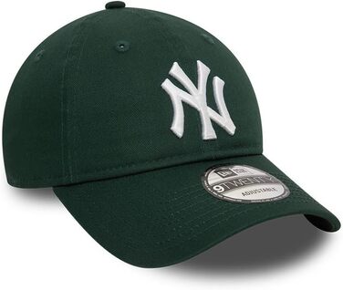 Кепка New Era MLB League Essential 9Twenty New York Yankees, регульована, зелена, один розмір