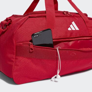 Універсальна спортивна сумка adidas Tiro League S, червоно-чорно-біла