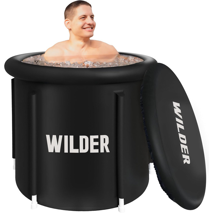 Електрична ванна для криотерапії Wilder Ice Bath - 86 літрів, тришарова ізоляція