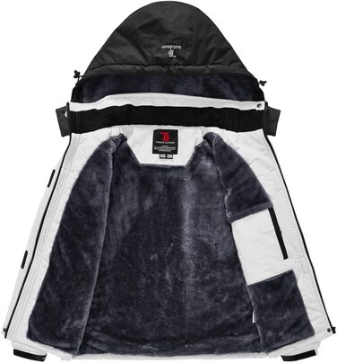 Жіноча зимова куртка YSENTO: водонепроникна, софтшелл з капюшоном, тепла флісова куртка, функціональна куртка для активного відпочинку