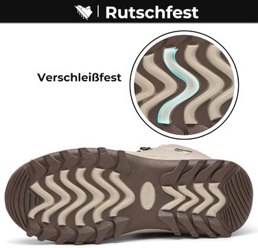 Зимові черевики Mishansha для чоловіків та жінок. Теплі, з підкладкою, зимові чоботи для активного відпочинку. Розміри 36-48 EU, колір слонова кістка