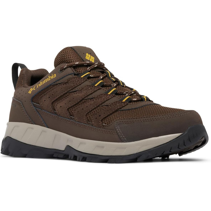 Чоловічі трекінгові черевики Columbia Strata Trail™ Low WP, 42.5 EU, Cordovan Goldgelb
