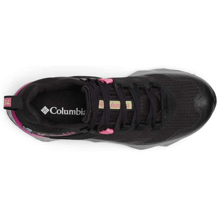 Черевики трекінгові жіночі Columbia Facet 75 Outdry, водонепроникні, чорний/ягідний, 40 EU