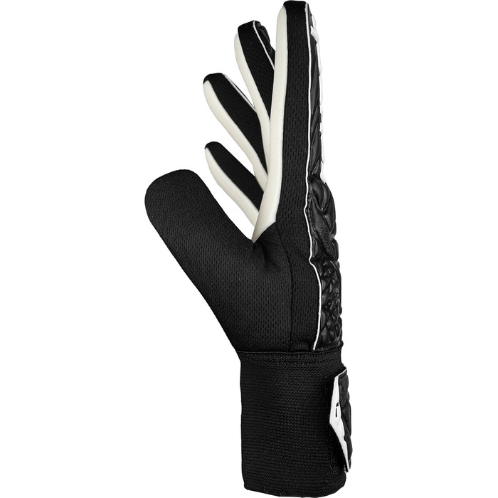 Воротарські рукавички Reusch Attrakt Starter Solid Junior (Чорні, Розмір 5) для дітей та підлітків | Зчеплення, стабільність, тренування, Kunstrasen/Naturrasen/Hartplatz