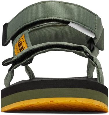 Columbia Breaksider Sandal: Чоловічі сандалі для активного відпочинку, 46 EU, зелений (Mosstone/Golden Yellow)