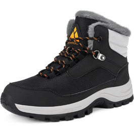 Зимові черевики Mishansha для жінок, утеплені, непромокаючі, туристичні, розмір 36-42, чорний