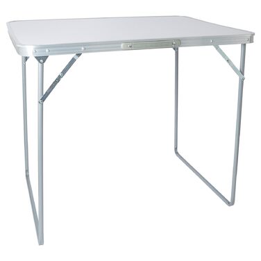 Складаний кемпінговий стіл Harbour Housewares 80x60 см, металевий, для пікніка, саду, грилю