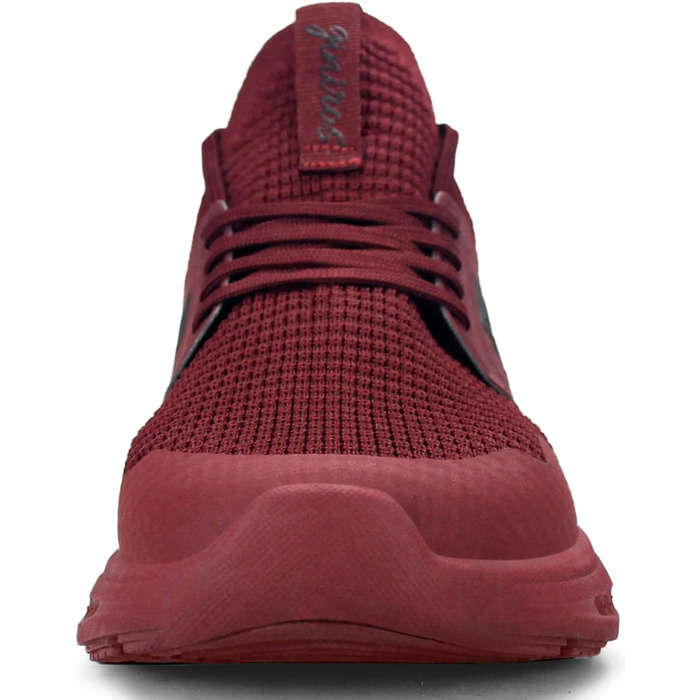 Кросівки Giniros для чоловіків: бігові, спортивні, тенісні, для прогулянок та фітнесу. Червоні, легкі, дихаючі (40 EU)