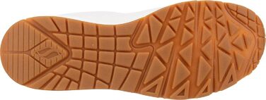 Кросівки Skechers Uno Stand On Air для чоловіків, білі, Durabuck, темно-синій, червона вставка, 44 EU