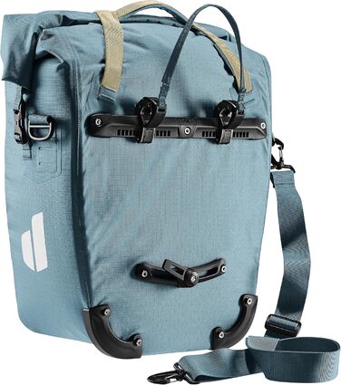 Велосипедна водонепроникна сумка Deuter Weybridge 25+5 л на багажник, Atlantic