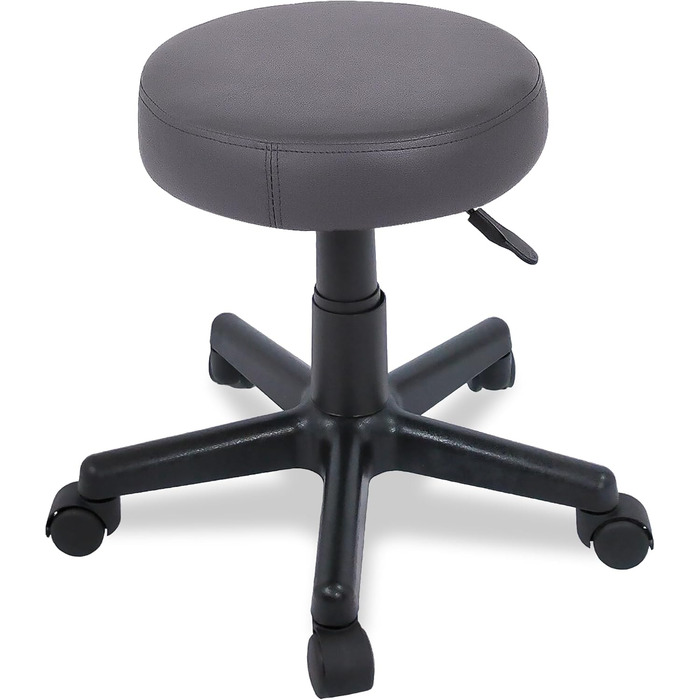 Мобільний масажний стіл Beltom® з 3 зонами, складний + табурет для косметології - рожевий (чорний)