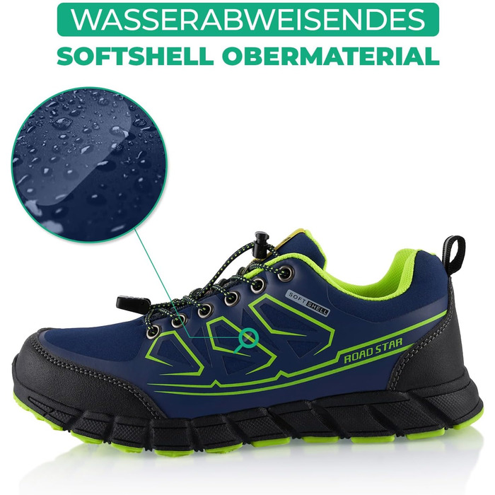 Трекінгові черевики Softshell для жінок та чоловіків. Підошва Vibram, кольори: блакитний, зелений. Розмір 36 EU