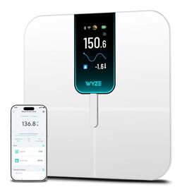 Розумні ваги Smart Scale Ultra з кольоровим дисплеєм 10.9 см, Bluetooth, Wi-Fi, BMI, вимірювання м'язової маси, пульсометр, режим для дітей/тварин/багажу