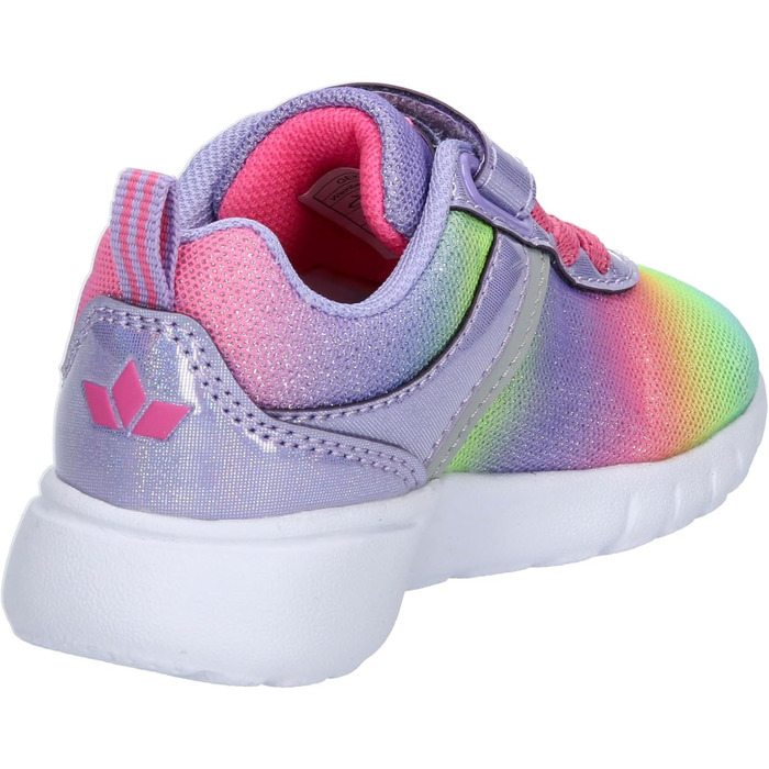 Дитячі капці-кеди Lico Kinder Cakes Vs – унісекс, 24 EU, фіолетово-рожево-блакитні