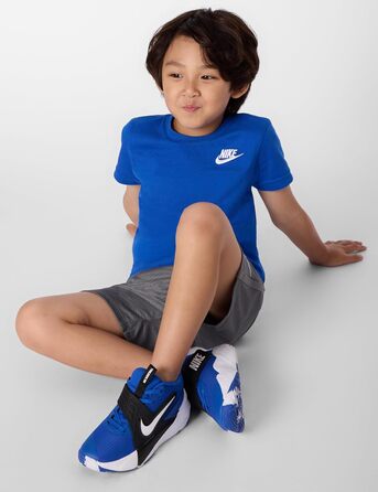 Дитячі кросівки Nike Team Hustle D 12, HF6280, Game Royal/White/Black, 32 EU