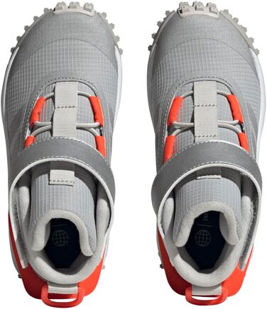 Дитячі кросівки adidas Fortatrail EL K - срібно-червоні (36 2/3 EU)