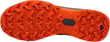 Чоловічі та жіночі трекінгові черевики для хайкінгу та бігу, 46 EU, синьо-помаранчеві