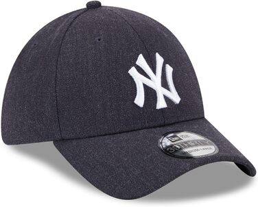 Кепка New Era 39Thirty New York Yankees Heather Navy S-M (Синій)