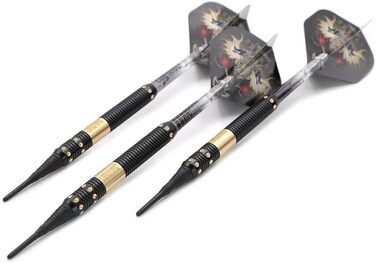 CUESOUL Dragon Deluxe набір м'яких дартсів з люкс кейсом, 16 г