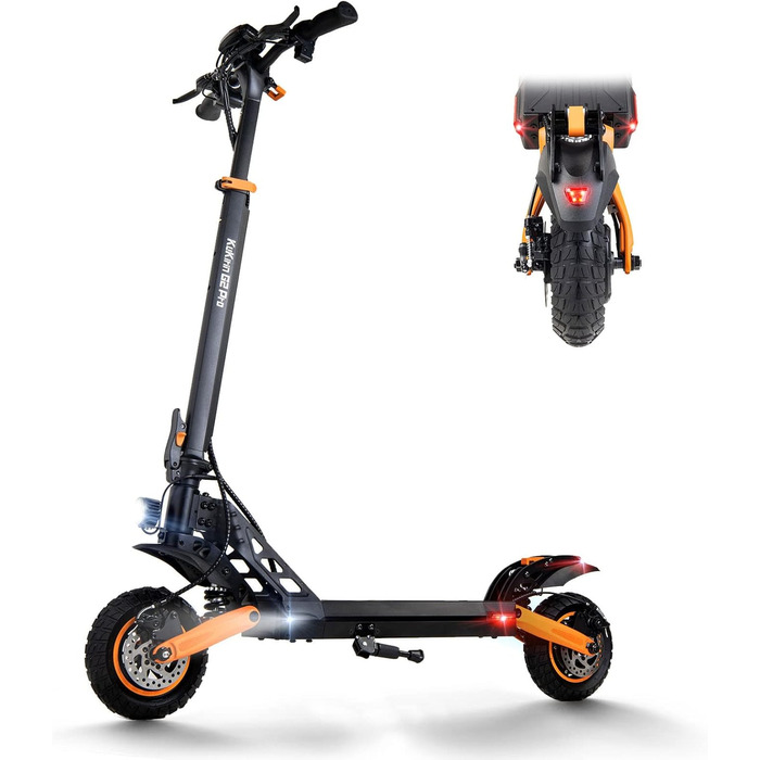 Електросамокат Urbetter G2 Pro, 55 км, 9'' надувні колеса, оффроуд, електричний скутер
