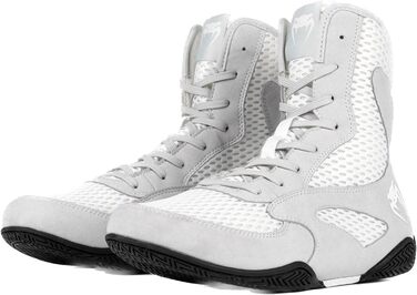 Боксерські черевики Venum Contender Unisex чорно-білі, розмір 12.5 (чоловічий) / 14 (жіночий)