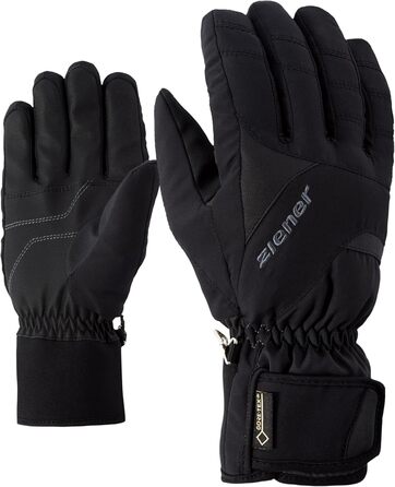 Лижні рукавички Ziener Guffert GTX, водонепроникні, дихаючі, чорні