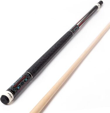 Більярдний кий Riley Centurion з лінолеєвим покриттям ручки, 147 см, захист наконечника 13 мм (RMP-3)