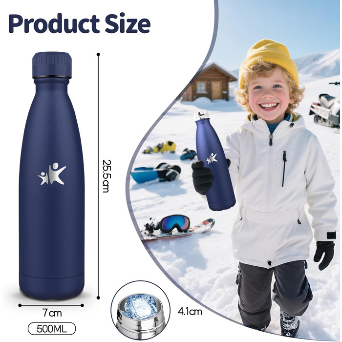 Фляга спортивна з нержавіючої сталі 750 мл - термофляга, без BPA, витримує CO2, для фітнесу, велоспорту, армійсько-зелена