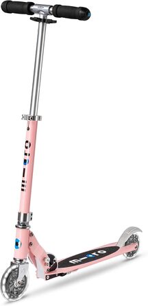 Дитячий самокат MICRO Sprite LED з підсвіткою, складаний, регульований кермо, від 5 років, 6 кольорів