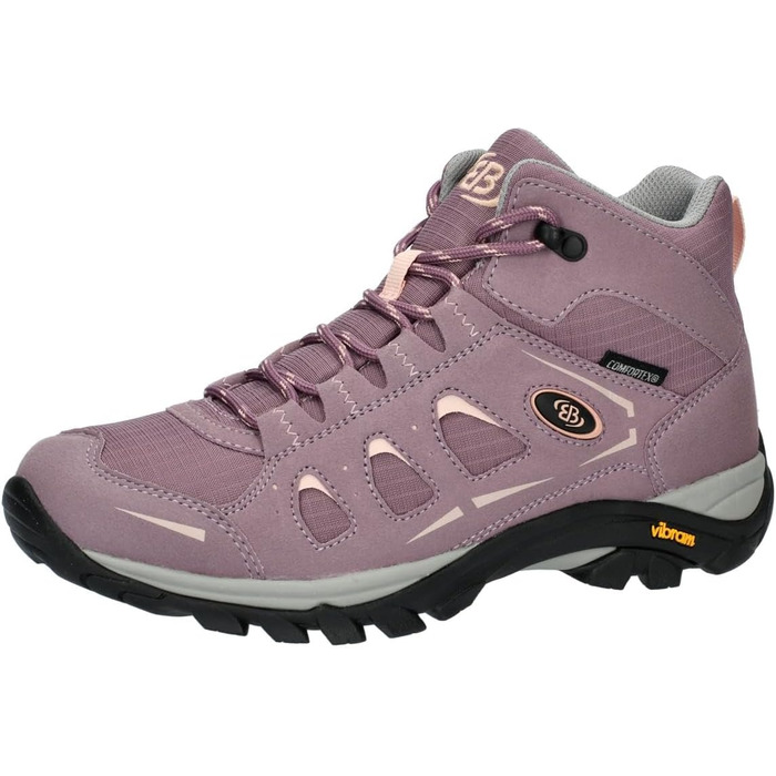 Черевики для трекінгу та подорожей Brütting Mount Frakes (37 EU, Рожево-сірий)