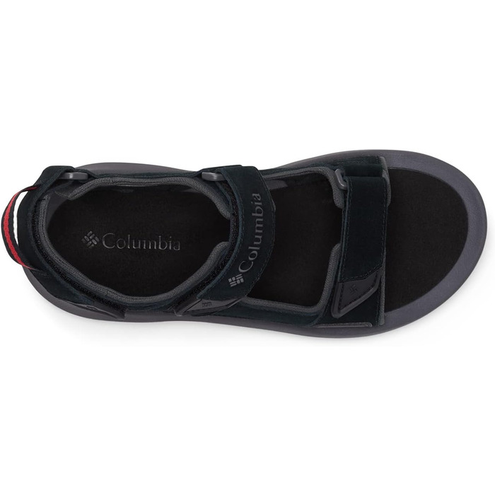 Columbia Trailstorm Hiker 3 Strap: Чоловічі трекінгові сандалі, чорно-сірі, 41 EU